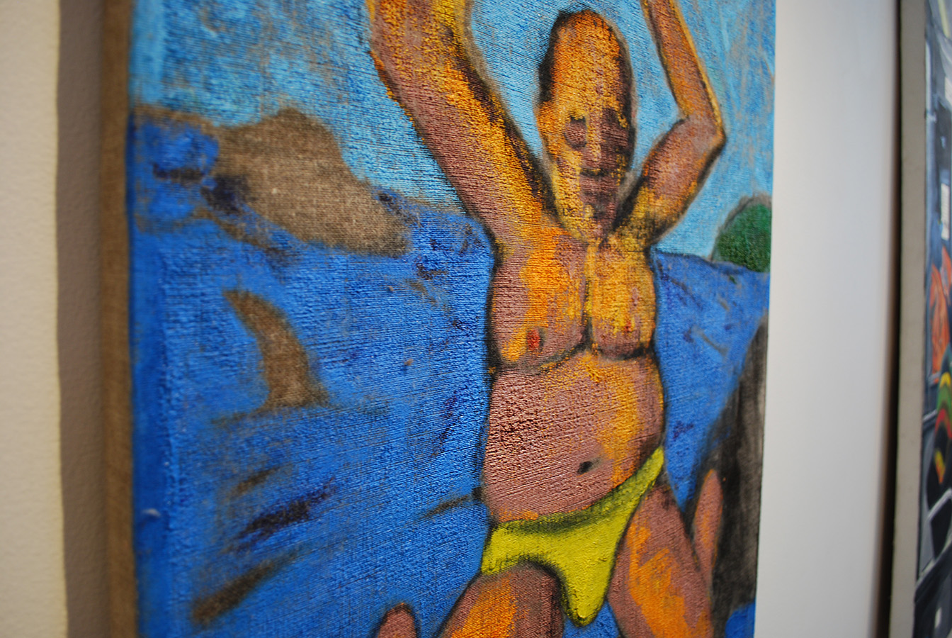 Zachary Harvey Linen Painting