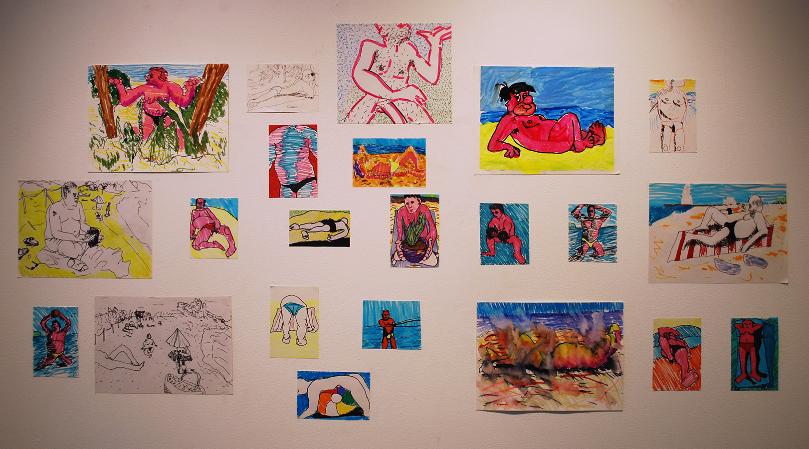 Zachary Harvey - Beach Drawings